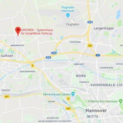 GiroWeb Deutschland - Regionalgesellschaft Nord-Ost: Anfahrt Garbsen (Niedersachsen)