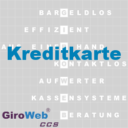GiroWeb FAQ für Gemeinschaftsverpflegung (GV) & Catering: Was ist eine Kreditkarte?
