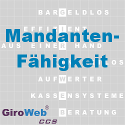 GiroWeb FAQ für Gemeinschaftsverpflegung (GV) & Catering: Was ist Mandantenfähigkeit?