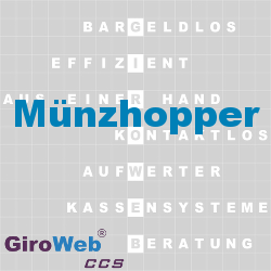 GiroWeb FAQ für Gemeinschaftsverpflegung (GV) & Catering: Was ist ein Münzhopper?