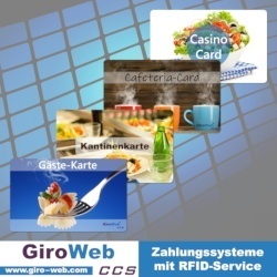 GiroWeb GW Zahlungssysteme mit RFID-Service